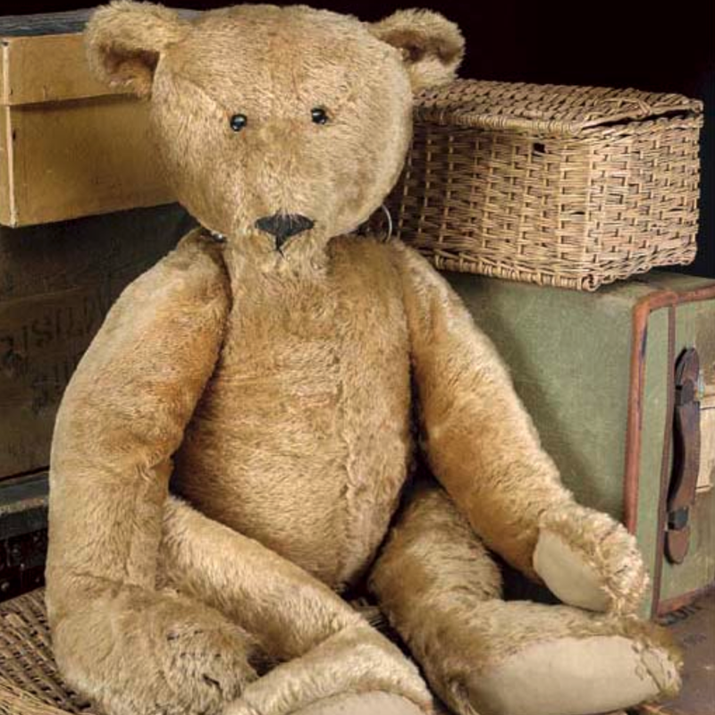 teddy bear with no face