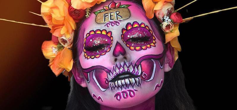 Gorgelen Bij wet slachtoffer 50 Stunning Day of the Dead Makeup Looks | FamilyMinded