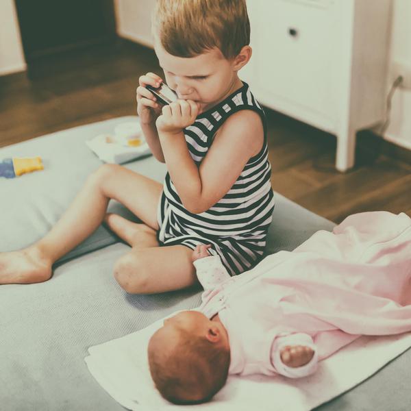 How I Got My Toddler to Finally Accept His New Baby Sister